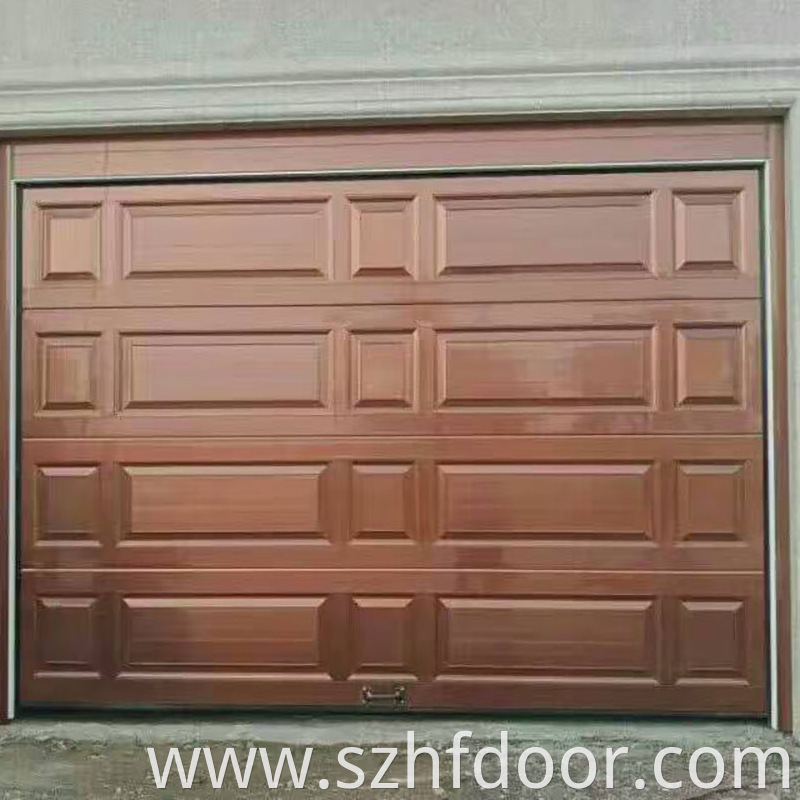 Garage sliding door